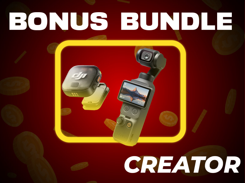 Osmo Pocket 4 Creator Combo + $1 Bonus Bundle